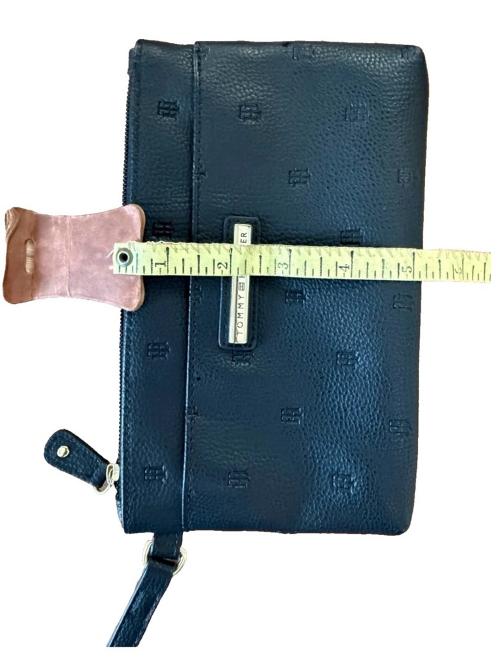 Tommy Hilfiger Black Wristlet Clutch - Picture 7 of 9